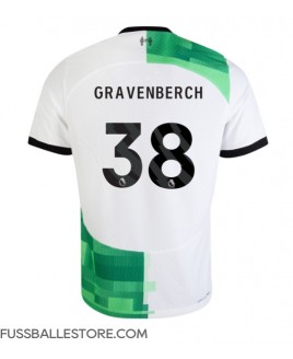 Günstige Liverpool Ryan Gravenberch #38 Auswärtstrikot 2023-24 Kurzarm